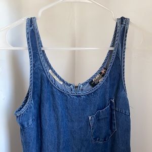 Vintage JPG Jeans denim mini dress